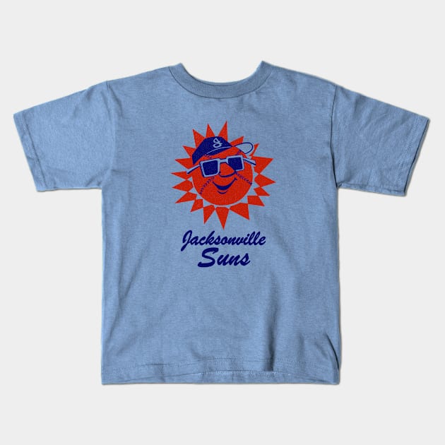 Classic Jacksonville Suns 1962 Kids T-Shirt by LocalZonly